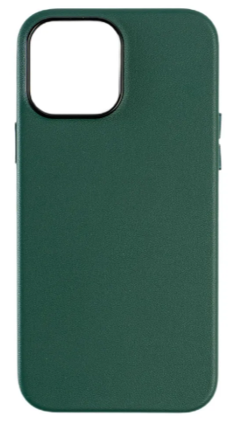 Накладка для i-Phone 14 K-Doo Noble кожаная зелёный