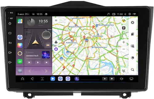 Магнитола для Lada Granta 2018+ - Kuberg QLed, Android 13, Быстрейшая, CarPlay, SIM-слот