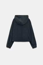 БОМБЕР С КАПЮШОНОМ — ZARA