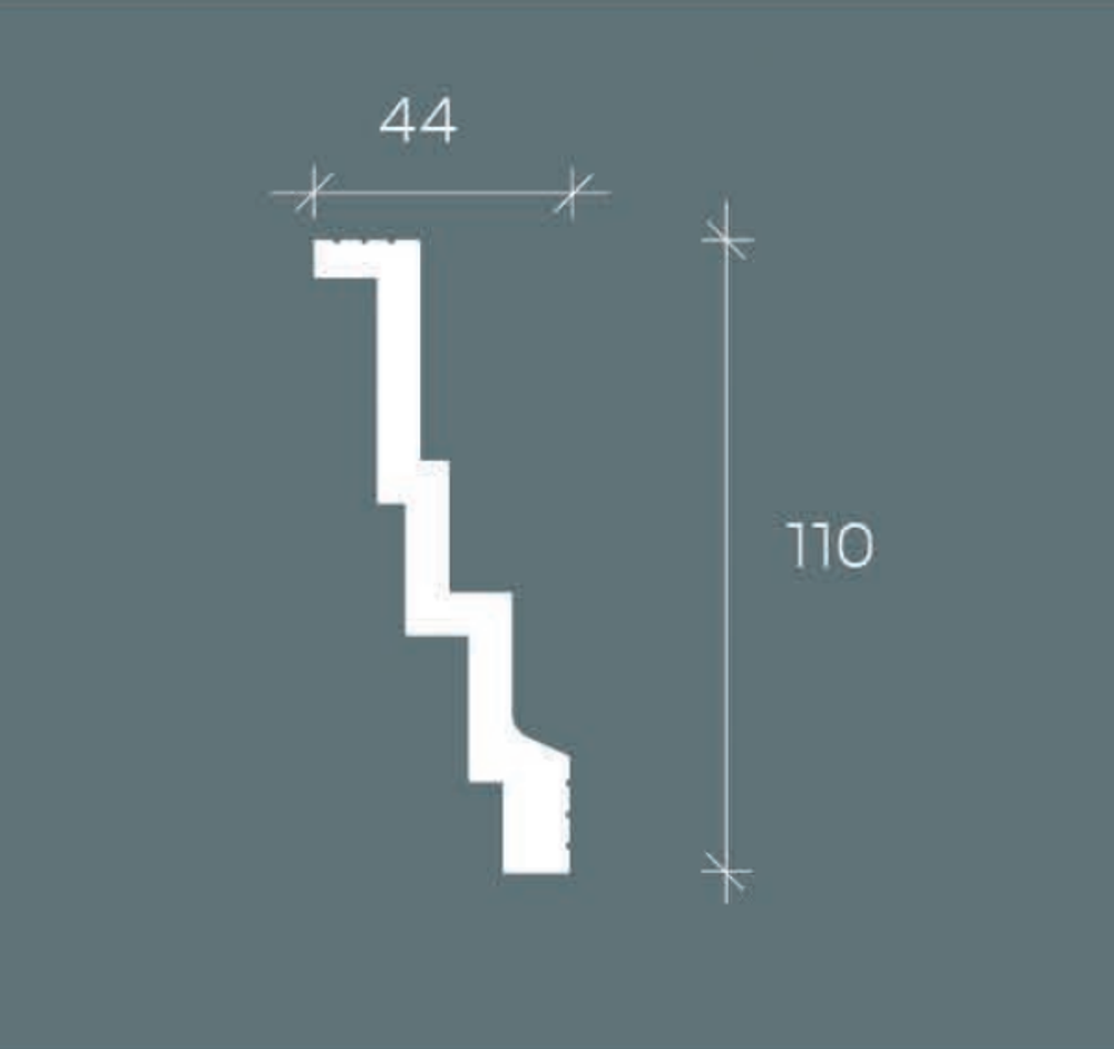 Карниз потолочный 6.50.241