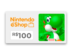 Карта оплаты Nintendo eShop 100 BRL Brazil [Цифровая версия]