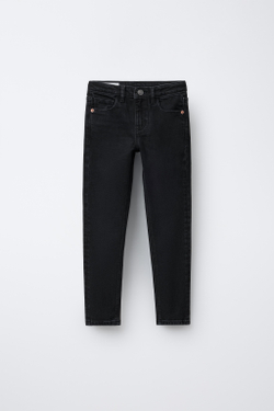 ZARA ДЖИНСЫ SKINNY FIT, ЧЕРНЫЙ