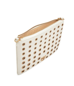 Кожаный клатч FLAT CLASSIC VITELLO SETA+VE Pinko - белый(100455 A17M)