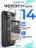 Чехол накладка iPhone 14 6.1" Gurdini силикон с отделением для карты прозрачный