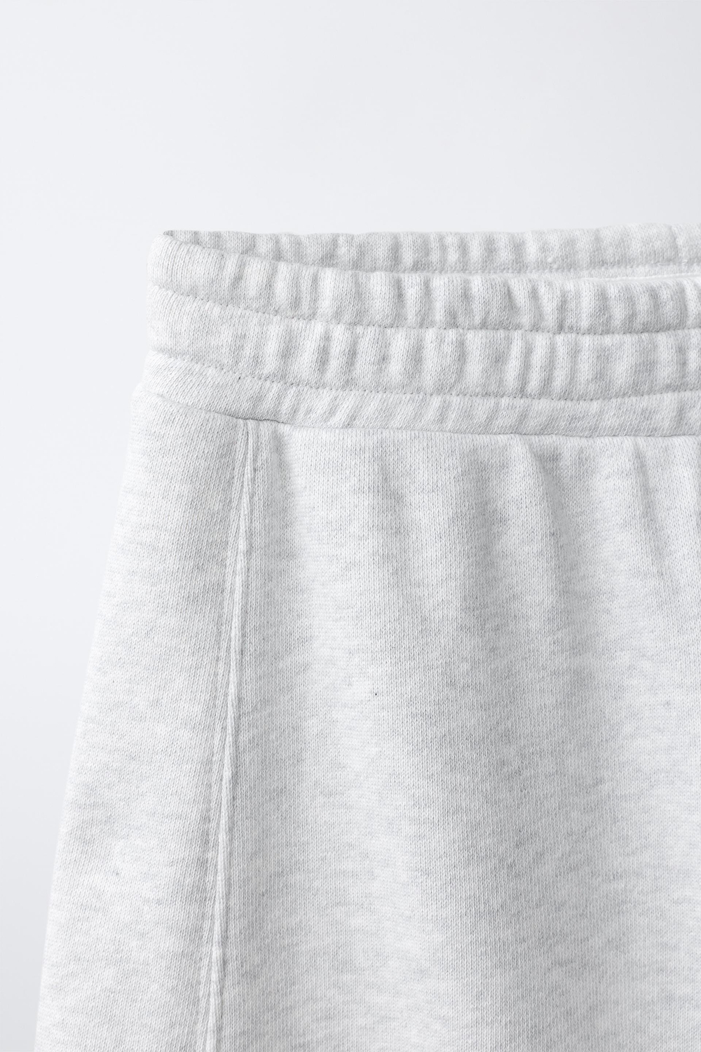 ZARA - FRUIT OF THE LOOM™ БРЮКИ С ВЫШИВКОЙ, СЕРЫЙ МЕЛАНЖ