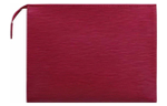 LOUIS VUITTON Epi Leather Clutch Toiletry Bag, Toiletry Bag Regular Men"s Red