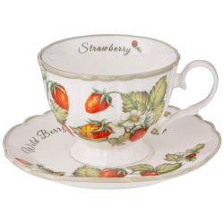 ЧАЙНЫЙ СЕРВИЗ LEFARD "STRAWBERRY" НА 6 ПЕР. 14 ПР. 750/400/270(КОР=2НАБ.)