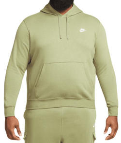 Мужская теннисная кофта Nike Sportswear Club Fleece Pullover Hoodie - alligator/alligator/white