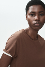 Футболка с загнутым краем - H&M