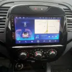 Магнитола для Renault Kaptur 2016+ (кондиционер) - Kuberg EW-9627-M QLed, Android 12, Быстрая, CarPlay, 4G SIM-слот