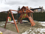 Детская площадка Крепость Фани с рукоходом (Домик)