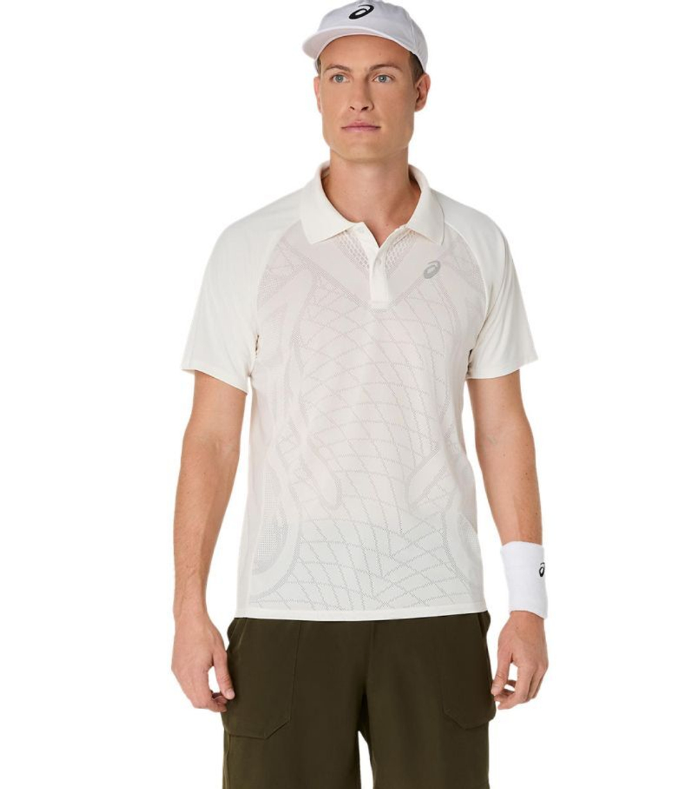 Мужское теннисное поло Asics Match Actibreeze - cream
