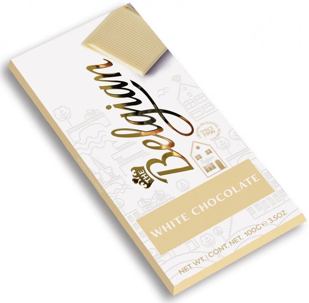 Шоколад Бельгиан Белый шоколад / The Belgian White Chocolate 100г