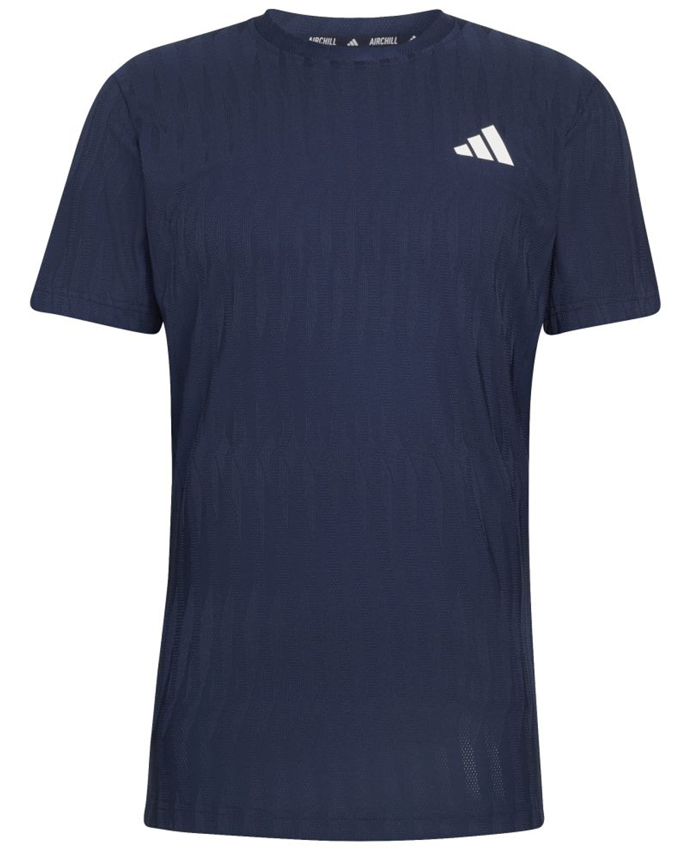 Мужская теннисная футболка Adidas Climacool+ Freelift — legend ink