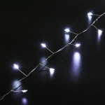Гирлянда для дома НИТЬ «Мишура» 20 м 500 ламп LED, серебр.провод, «МЕРЦАНИЕ», IP-20, 220v, Белый