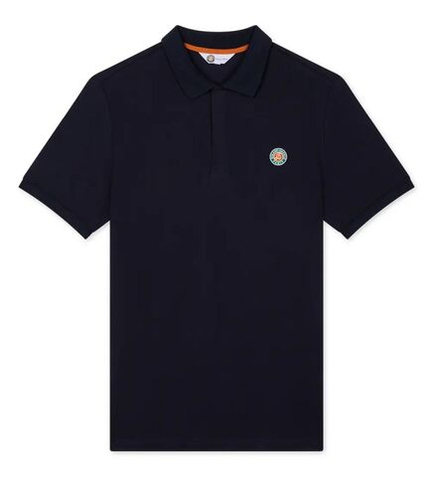 Мужское теннисное поло Roland Garros Basic Islande - navy