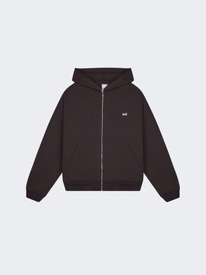 Худи UNIFORM Heavy Zip unf. коричневый