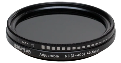 Фильтр нейтрально-серый  переменной плотности RAYLAB ND2-400 40,5mm