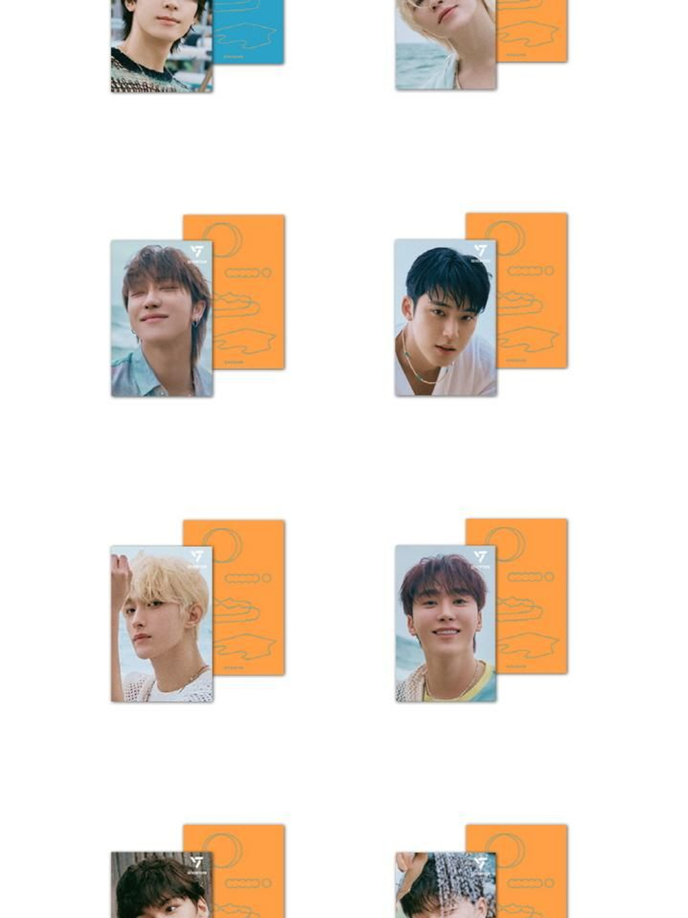 товары SEVENTEEN - SPILL THE FEELS OFFICIAL MD LENTICULAR MINI CARD & CARD HOLDER