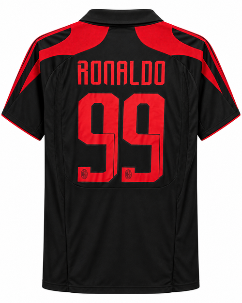 Футболка футбольная Милан 2007/2008 Роналдо 99