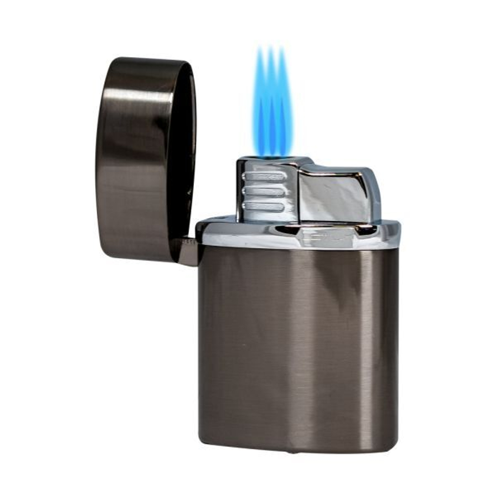 Зажигалка Lotus Terminator III Gunmetal & Chrome Настольная T3G