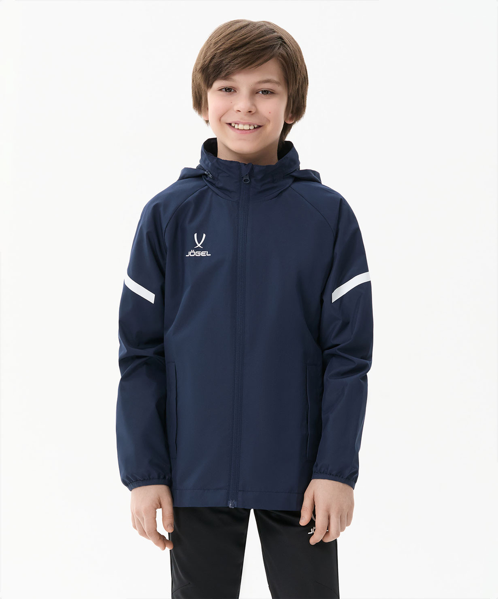 Куртка ветрозащитная CAMP 2 Rain Jacket, темно-синий, детский