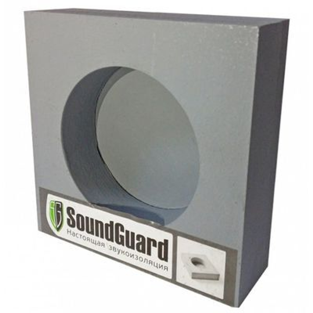Подрозетник звукоизоляционный SoundGuard ИзоБокс 1 Стандарт