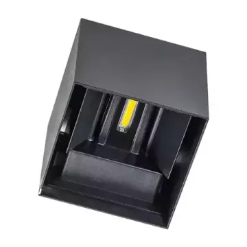 Уличный настенный светодиодный светильник 10W 4000К 340527 чёрный Dalla Lightstar