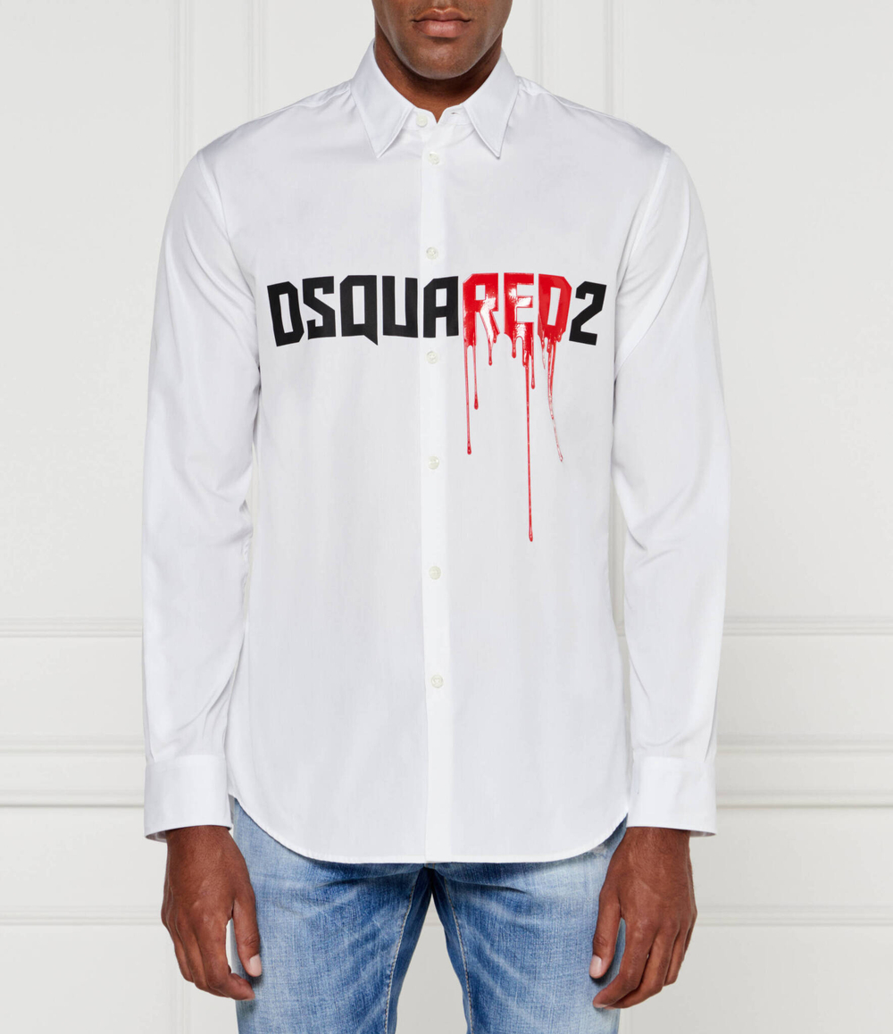 Рубашка Horror Dsquared2 - белый(S74DM0863 S36275)