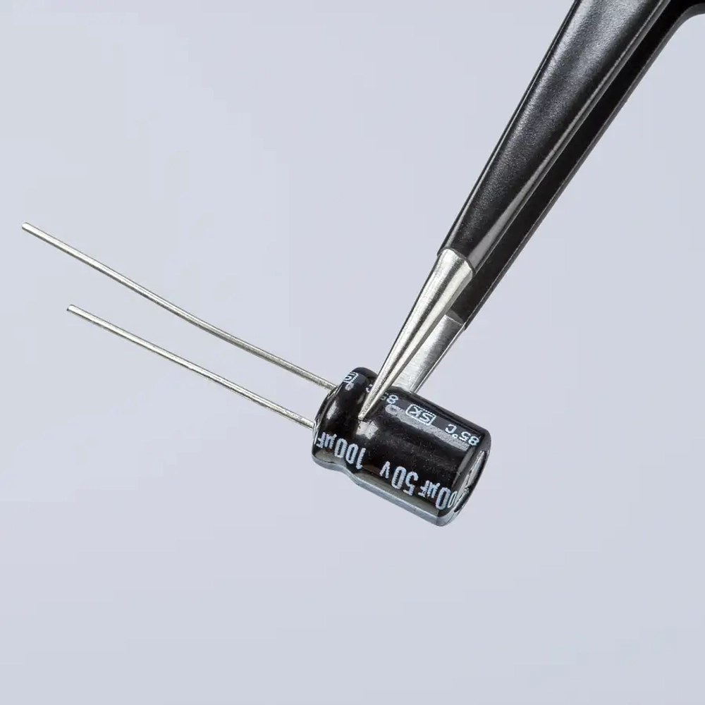 Пинцет для прецизионных работ, антистатический 135 мм Knipex 92 28 72 ESD