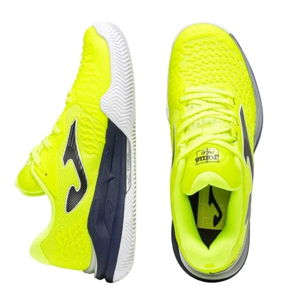 Теннисные кроссовки Joma Ace 2609 Clay - fluor yellow