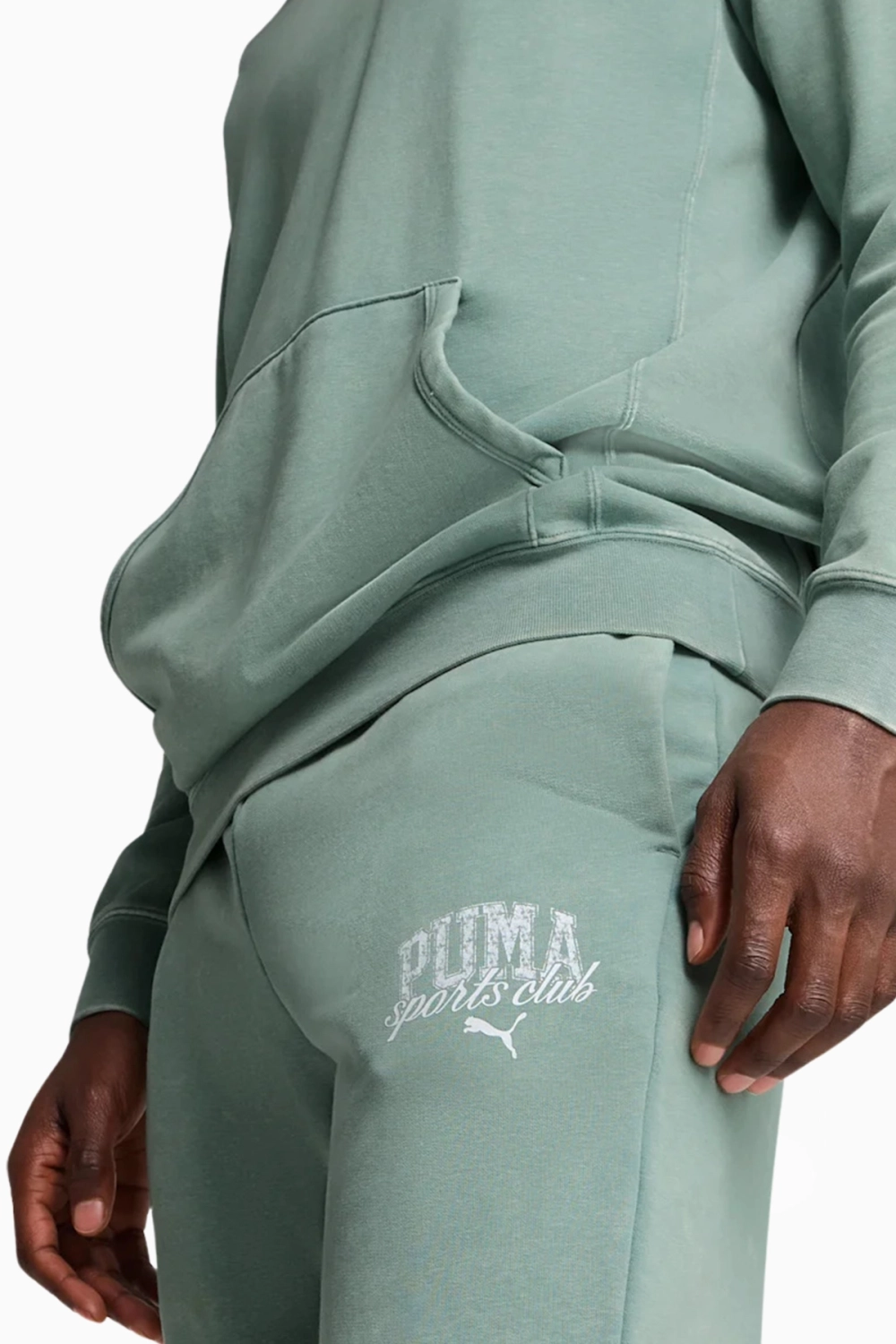 Штаны Puma Classics Washed - зеленый