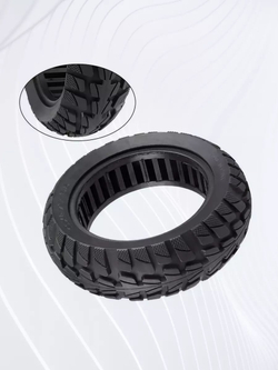 Литая бескамерная покрышка 10x2.7-6.5 для Kugoo G-Booster, M4 Pro Plus, G-Max, WS Taiga