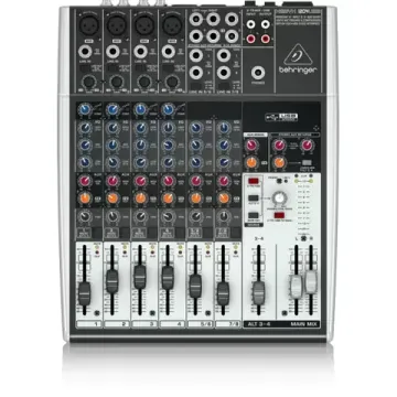 Behringer 1204USB - микшер, 4 моновхода , 2 стереовхода, 2 AUX-шины, USB