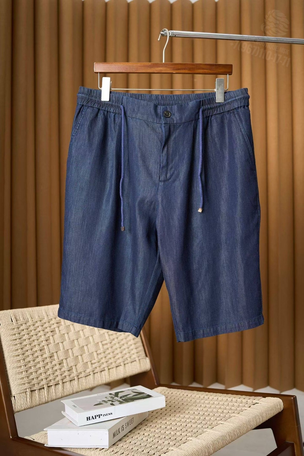 Джинсовые шорты Brunello Cucinelli