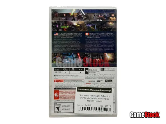 NSW Star Wars: Jedi Knight Collection (Новый, Английская версия)