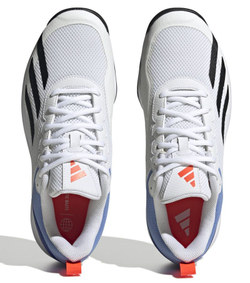 Мужские кроссовки теннисные Adidas Court Flash Speed - cloud white/core black/core black