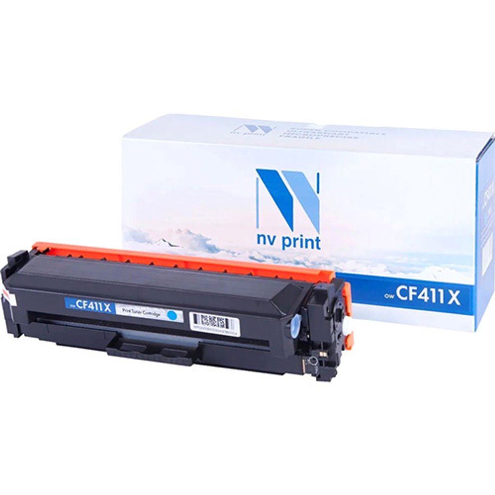 Картридж NV Print CF411X для HP Laser Jet Pro M377/452/477 (5K) Cyan