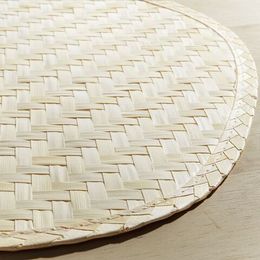 Салфетка для сервировки IKEA PADDFISK (ПАДДФИСК), Пальмовые листья, Бежевый, 37х35 см