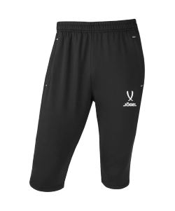 Брюки тренировочные с карманами JÖGEL PREMIER PerFormDRY 3/4 Training Pants, черный