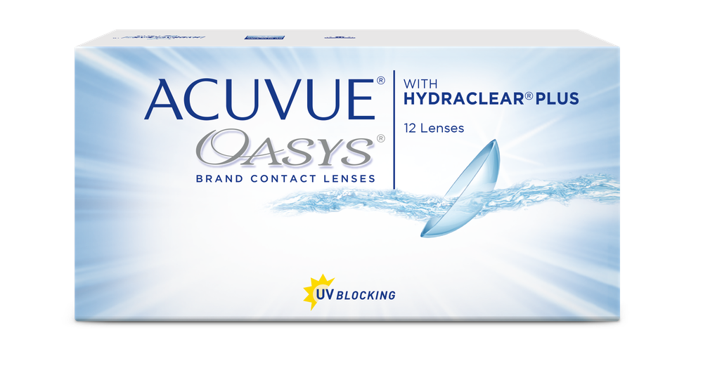 ACUVUE OASYS with HYDRACLEAR PLUS (12 линз) ACUVUE OASYS with HYDRACLEAR PLUS (12 линз)