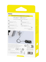 Кабель-зарядка Type-C на Type-C Baseus Silky Series 100W 1м (P10377704113-00) черный