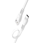 Кабель HOCO X40 USB-Type-C 3A 1м плоский TPE Black