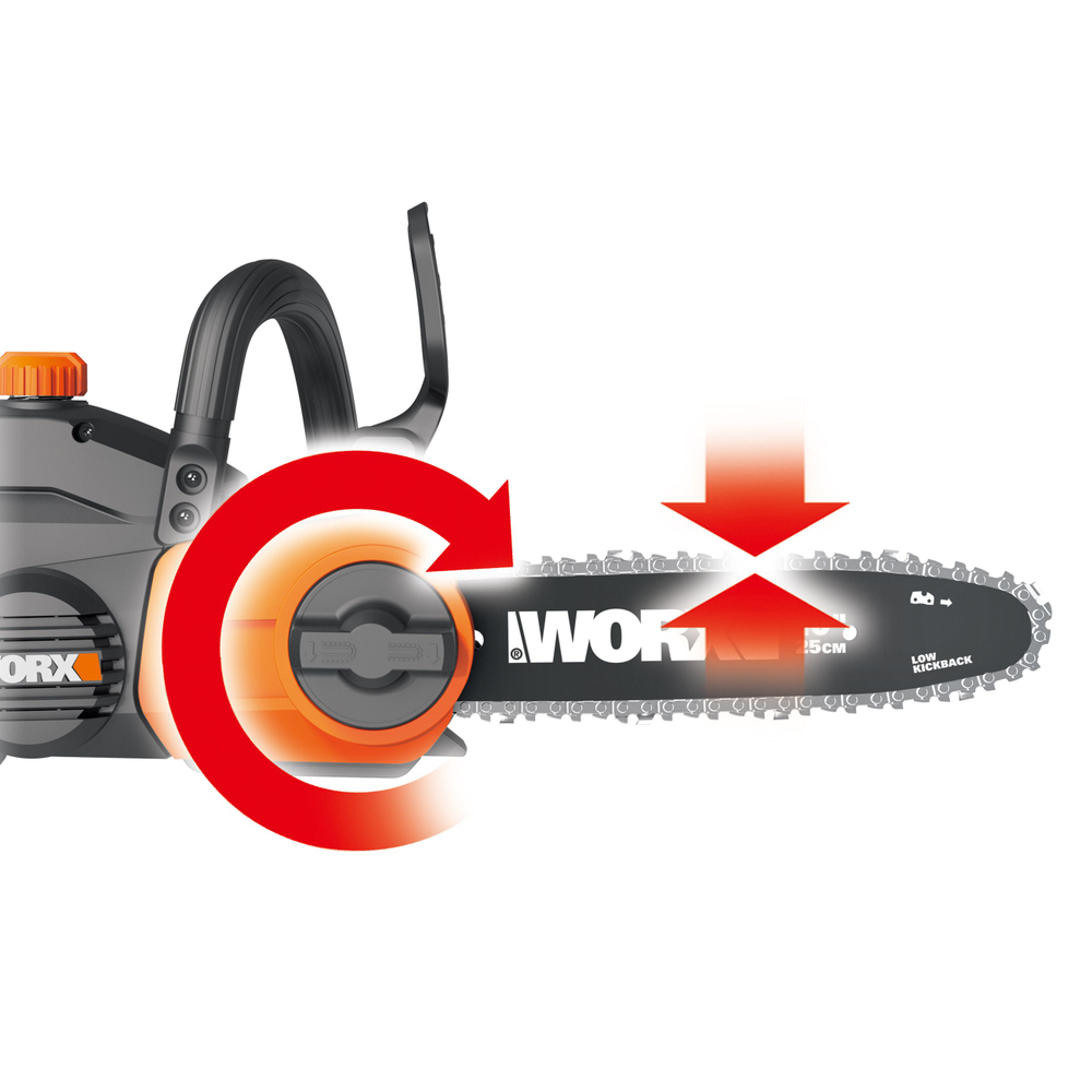 Пила цепная аккумуляторная WORX WG322E.9