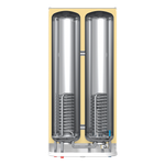 Накопительный электрический водонагреватель Thermex Flat 100 V Combi
