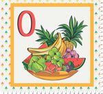 Ткань для пэчворка Peppy Грамотейка панель, отрез 60х110 см, 146 г/м², ГР-02 цифры, Peppy