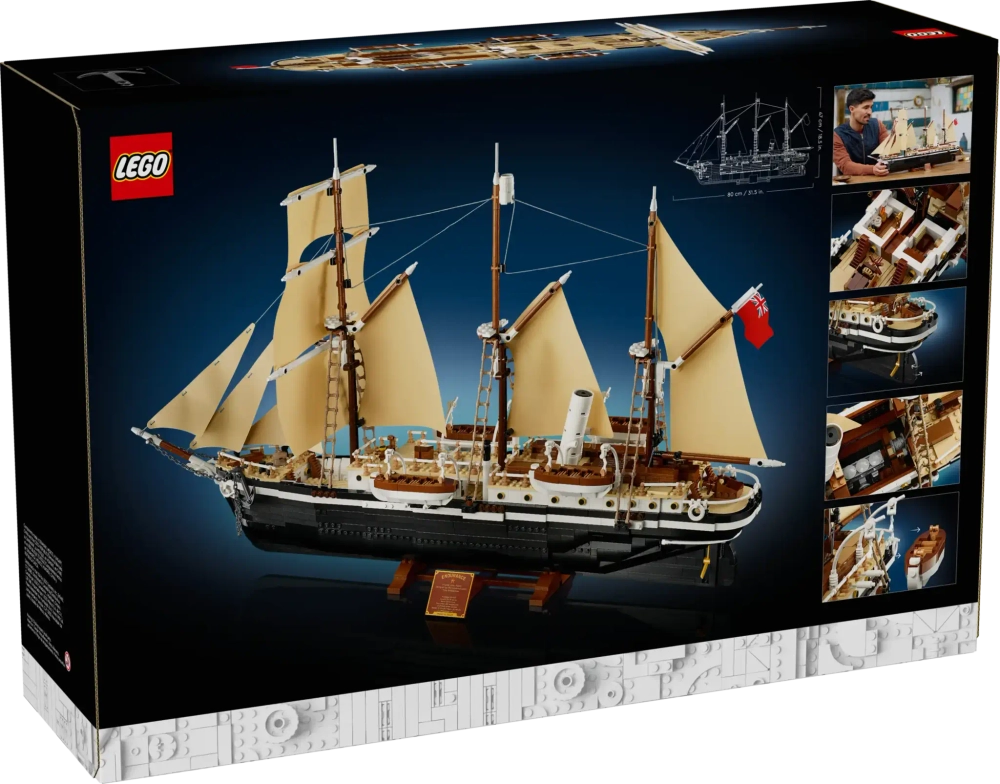 Конструктор LEGO Icons 10335 Модель корабля Выносливость