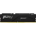 Оперативная память Kingston 16GB U-DIMM DDR5, 5200МГц, CL40 FURY Beast Black XMP