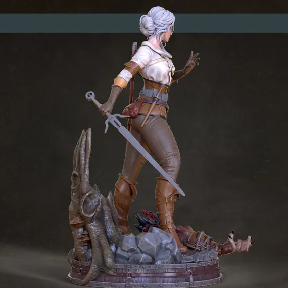 Ciri topless ver. - The Witcher