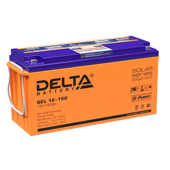 Аккумулятор DELTA GEL 12-150